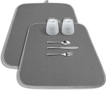 Kitsure Dish Drying Mat 2-Pack